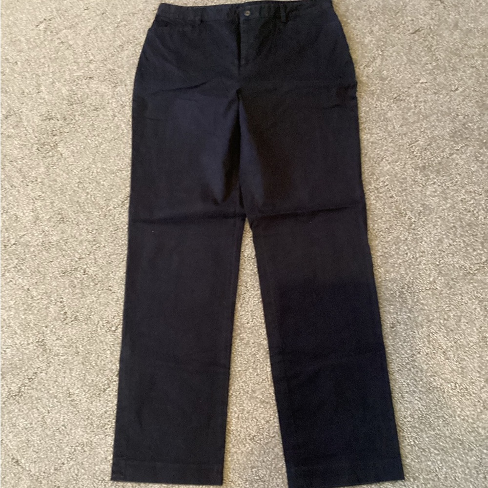 Chaps Women's Straight Leg Pants - Black